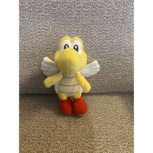 Super Mario Flying Koopa‎ Paratroopa Turtle Plush Red Shell Little Buddy 8"